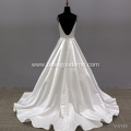 Elegant Mermaid Lace Illusion Long Sleeves bridal ball gown wedding dress